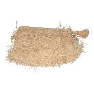 Shebobo Natural Straw Clutch Bag